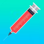 Syringe simulator funny jokes iOS Icon