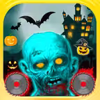 Zombie Fall Game For Halloween iOS Icon