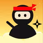 Ninja Adventure - dont' fall! iOS Icon