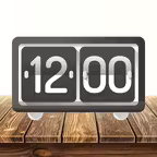 Flip Clock Pro: Desk & Shelf iOS Icon