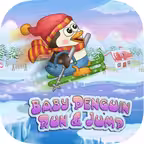 Baby Penguin 2D Endless Runner iOS Icon