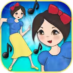 Dance with Princess - Snow White Dancing Game iOS Icon