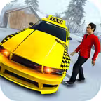 Modern Crazy Cab Taxi Driver : Hill Driving Sim iOS Icon