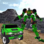 Offroad Hummer Robot Transformation : Iron Machine iOS Icon