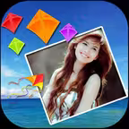 Festive Photo Frame Icon