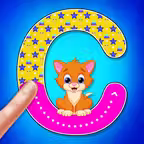 Trace & Learn Alphabets-Number iOS Icon