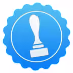 Social Watermark Creator Icon