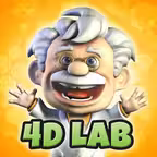 Professor Maxwell’s 4D Lab iOS Icon