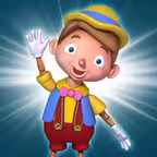 Pinocchio - Book & Games (Lite) iOS Icon