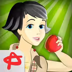 Snow White: Free Interactive Book for Kids iOS Icon