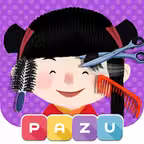 Hair salon games for toddlers iOS Icon
