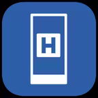 MH-CURE Black iOS Icon