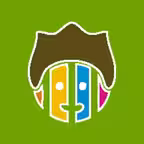 Football Booth: Flag on Face iOS Icon