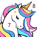 Color Fever - Color by Number Icon