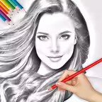 Pencil Sketch Maker Icon