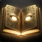 Maginary. Adventure text book. Icon
