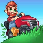 It's Literally Just Mowing iOS Icon
