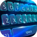 Glass Keyboard Design – Beautiful Keyboard Themes with Glassy Backgrounds and Fancy Fonts iOS Icon