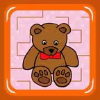 Teddy Bear Maze (sister vs brother) iOS Icon