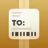 Deliveries: a package tracker icon