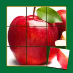 Cool tile puzzle - Free edition with cute images of family, flower, kids, nice girls, famous cities and  beautiful waterfall iOS Icon