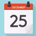 Christmas Countdown day 2025 iOS Icon