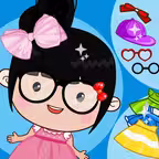 美丽公主丫丫：女孩子的打扮换装小游戏 Icon