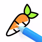 Color Page ASMR – Art Coloring iOS Icon