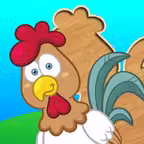 Smart puzzles for kids learning to read - toddlers educational games and children's preschool iOS Icon