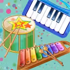 Kids Musical Instruments - Play easy music for fun Icon