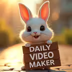Daily Video Maker iOS Icon
