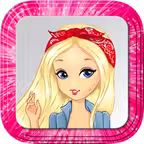 Fashion dress for girls - Games of dressing up fashion girls iOS Icon