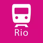 Rio de Janeiro Rail Map Lite iOS Icon