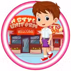 Supermarket Boy School Shopping - Learn to buy uniform, lunchbox & shoes in crazy Super market iOS Icon