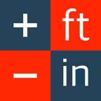 Feet&Inches Calculator iOS Icon