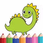 Coloring Book - Kids Paint iOS Icon