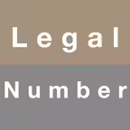Legal Number idioms in English Icon