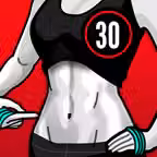 Lose Belly Fat at Home iOS Icon