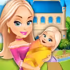 Princess Baby Adventure - Makeover & Salon Game iOS Icon
