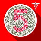 Colorblind Eye Exam Test Icon