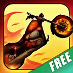 Motorcycle Bike Fire Chase Racing - Drive & Escape iOS Icon