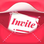 Party Invitation Cards Maker Icon