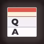 Simple Q&A Diary Icon