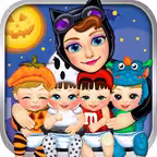 Halloween Mommy's New Baby Salon Doctor - My Fashion Spa & Pet Makeover Girl Games! iOS Icon