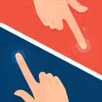 Finger Battle 2 Player iOS Icon