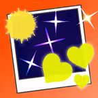Photo stamp Paint Ink iOS Icon