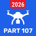 Part 107 - FAA Practice test iOS Icon