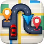 GPS Maps & Driving Directions Icon