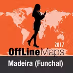 Madeira (Funchal) Offline Map and Travel Trip iOS Icon