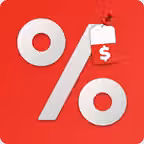 Sale Price Discount Calculator Icon